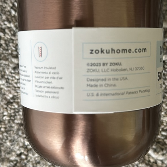 Zoku Stainless Steel Bottle - Picture 3 of 3